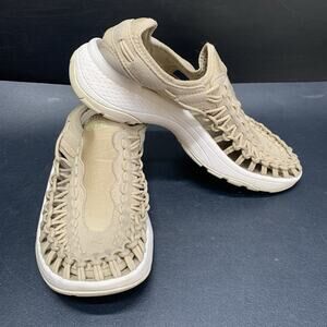 Keen Uneek Two Cord Sandals Aqua Stop Anti-Odor Anatomic Foot Bed Woman’s Size 9